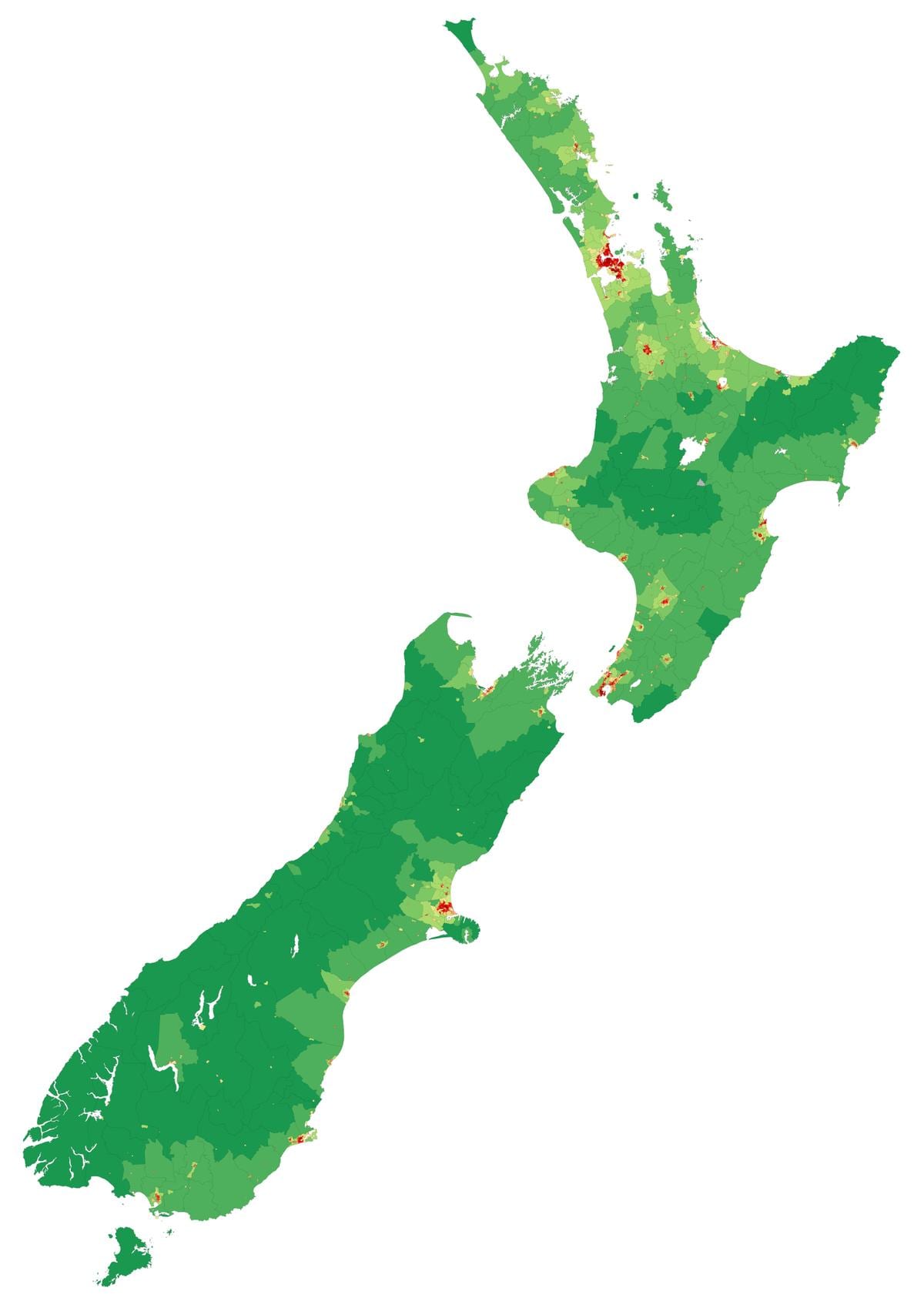 nova celandia offline mapa aplicación