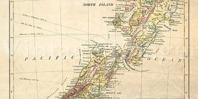 Mapa de idade, nova celandia