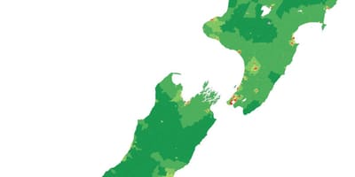 Nova celandia offline mapa aplicación